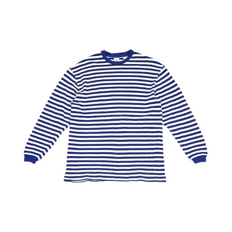 【USED】90'S-00'S OLD GAP BORDER COTTON KNIT SWEATER