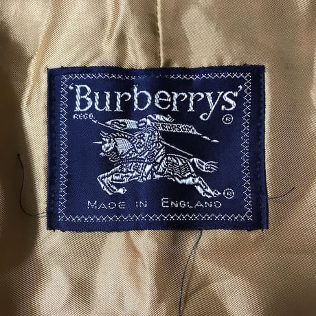 【USED】90'S BURBERRYS TRENCH COAT MADE IN ENGLAND