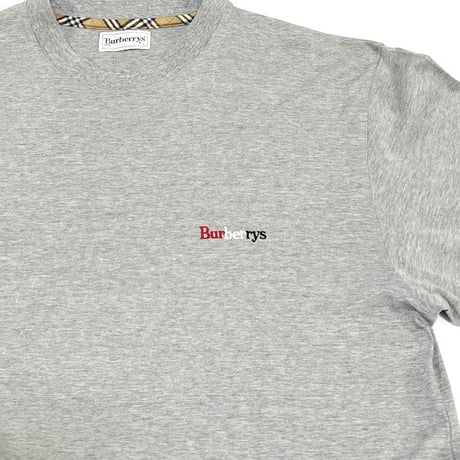 【DEAD STOCK】90'S BURBERRYS LOGO EMBROIDERY L/S T-SHIRT