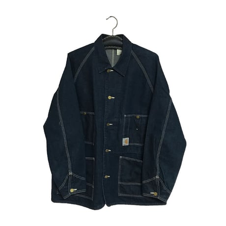 【USED】80'S CARHARTT 100 YEARS MEMORIAL MODEL DENIM COVERALL