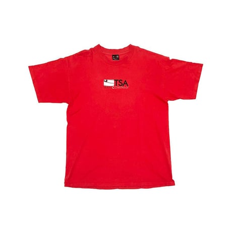 【USED】90'S-00'S TSA CLOTHING COMPANY LOGO T-SHIRT