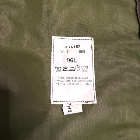 【DEAD STOCK】90's French Army CCE Waterproof Field Parka 3-Layer Tech Shell