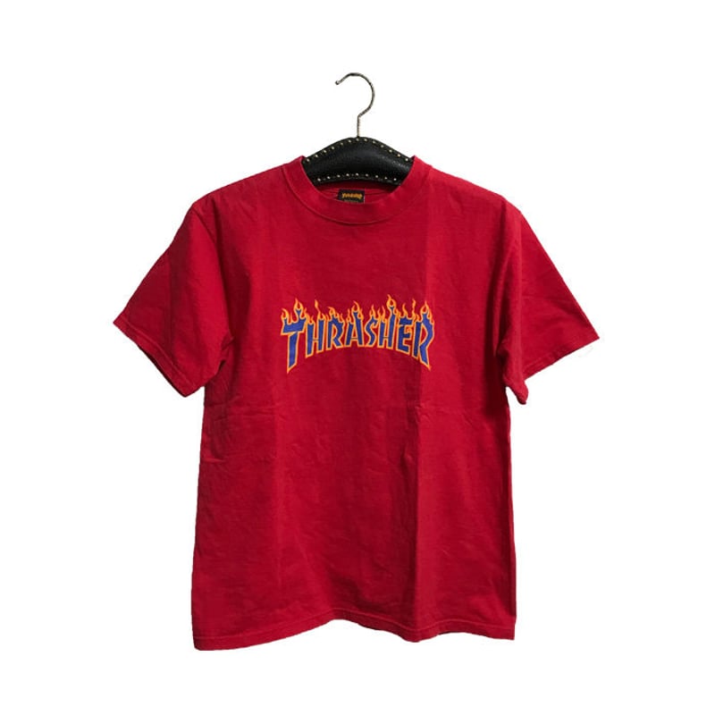 USED】00'S THRASHER FIRE LOGO T-SHIRT | KONBINI USED】00'S THRASHER FIRE LOGO T-SHIRT | KONBINI