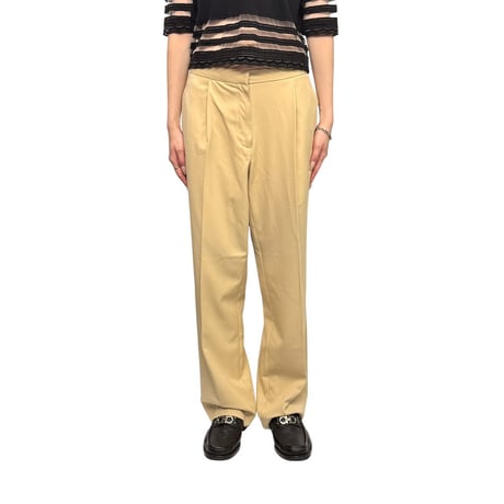 【USED】00's LIZ claiborne SLACKS BEIGE