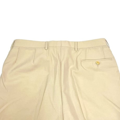 【USED】90'S LANVIN PARIS CLASSIC SLACKS BEIGE