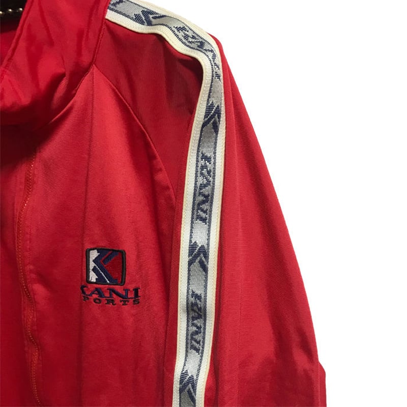 USED】90'S KANI SPORTS TRACK JACKET | KONBINI
