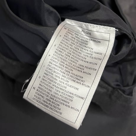 【USED】00's EURO NIKE TECHNICAL COTTON NYLON VEST