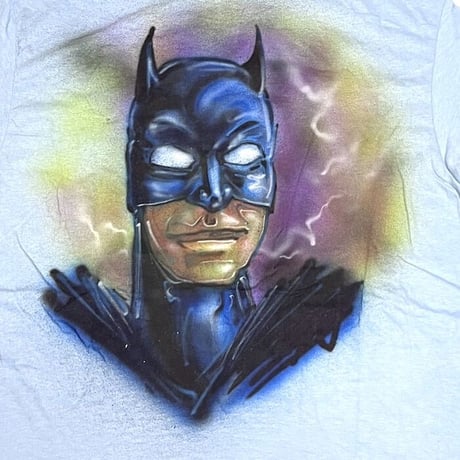 【USED】80'S Batman AIRBRUSH T-SHIRT