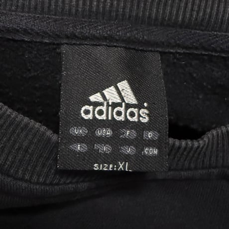 【USED】00's adidas Football Techno Panel Sweatshirt