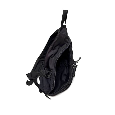 【USED】00's adidas SLING BAG BLACK