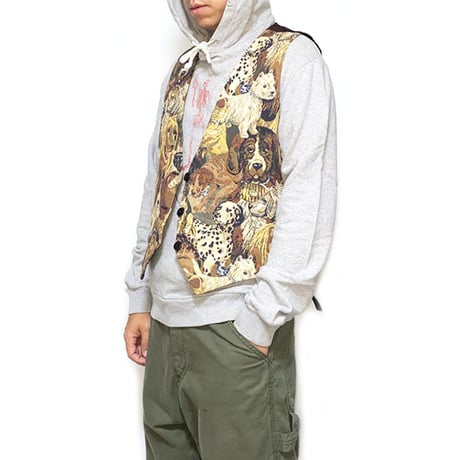 【USED】80'S ORVIS GOBELINS TAPESTRY DOG VEST