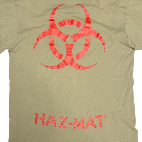 【USED】90's HAZ-MAT Biohazard Long Sleeve T-Shirt