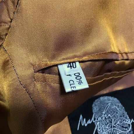 【USED】80'S-90'S MALCOLM MCLAREN WOOL JACKET