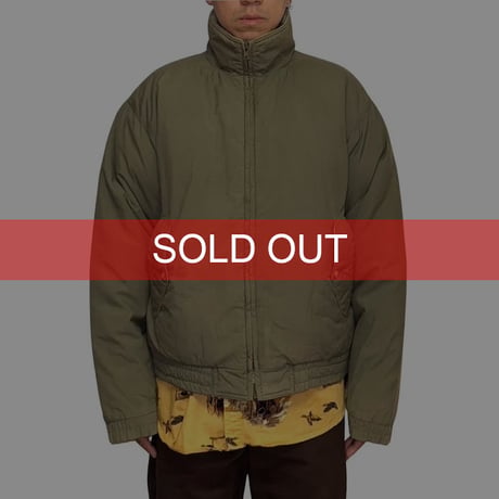 【USED】90's L.L.Bean GOOSE DOWN JACKET MILITARY KHAKI
