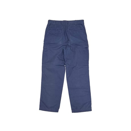 【USED】00's L.L.Bean Faded Duck Canvas Cargo Pants Navy
