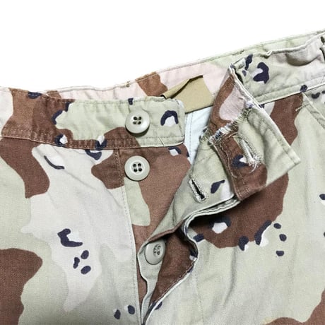 【USED】CHOCO CHIP CAMO CARGO PANTS