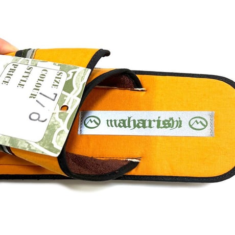 【DEAD STOCK】90'S MAHARISHI TABI SANDALS ORANGE