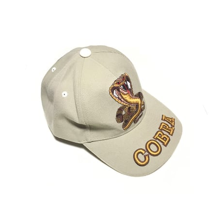 【USED】COBRA EMBROIDERED CAP