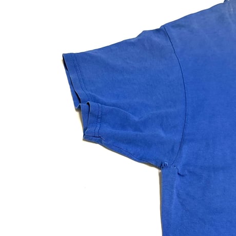 【USED】90's-00's World Industries Devil Logo Skate T-shirt Fade Blue
