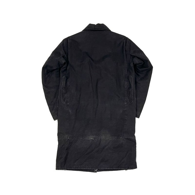 USED】HELMUT LANG 1998AW 2-WAY FIELD COAT BLACK USED】HELMUT LANG 1998AW 2-WAY FIELD COAT BLACK