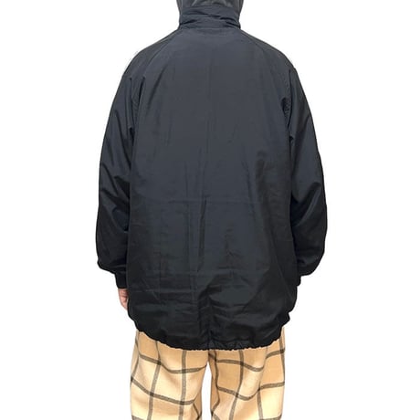 【USED】90'S KAPPA POLY TRACK JACKET BLACK