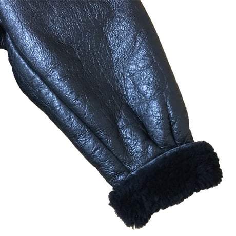 【USED】MOUTON B-3 AVIATOR JACKET BLACK