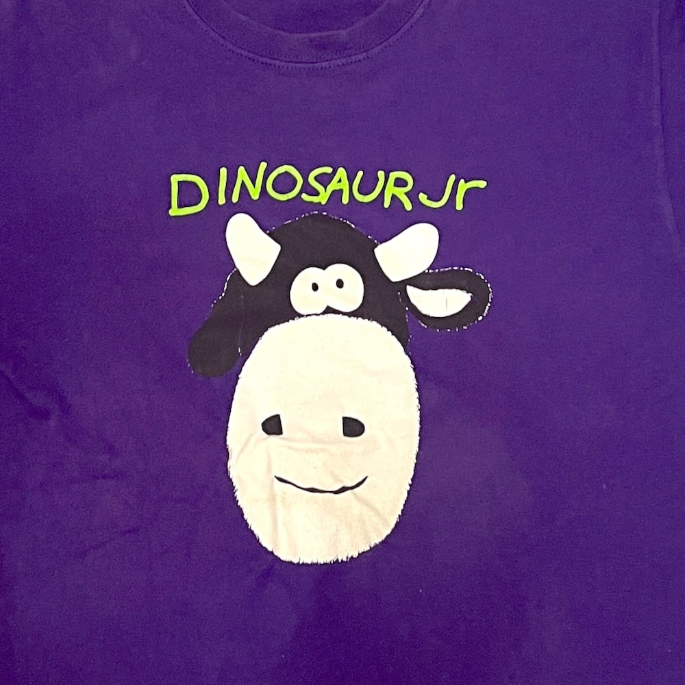 ダイナソーJr.DINASAURJRＬサイズ新同COWプリント　グランジブラック ダイナソーJr.DINASAURJRLサイズ新同COWプリント グランジ