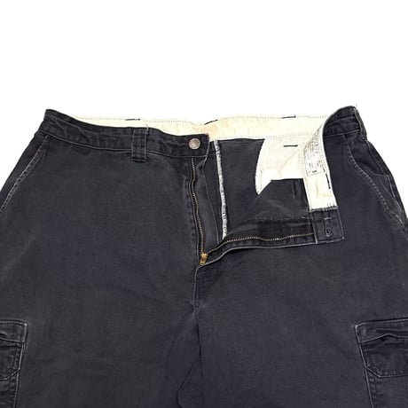 【USED】Dickies Wide Black Cargo pants