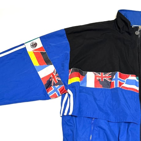 【USED】80's adidas ALL NATIONS JACKET