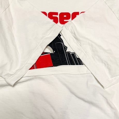 【USED】90's JONSERED Chainsaw Industrial T-shirt