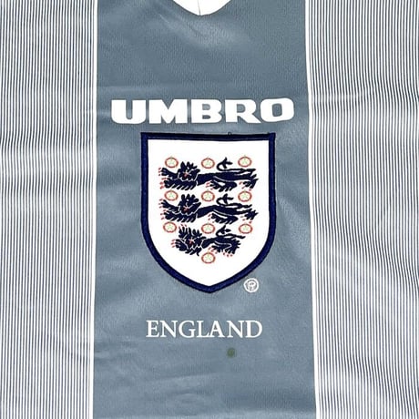 【DEAD STOCK】00'S UMBRO ENGLAND NATIONAL TEAM 96 AWAY FOOTBALL SHIRT