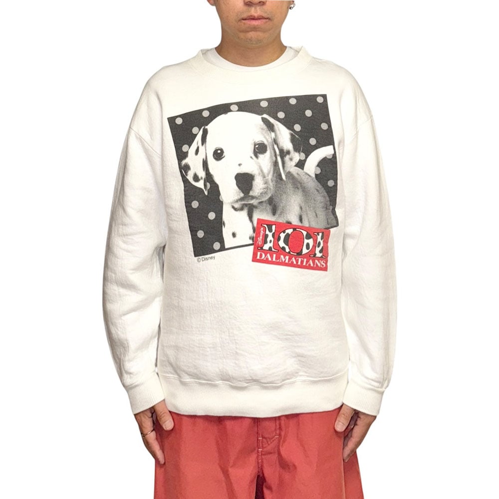 USED】90's DISNEY 101 DALMATIANS SWEATSHIRT | K USED】90's DISNEY 101 DALMATIANS SWEATSHIRT | K