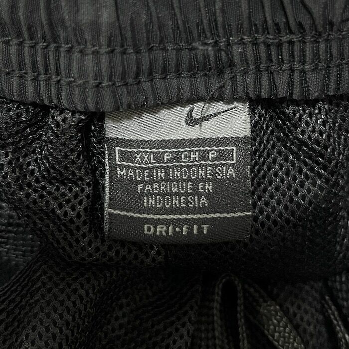 USED】00'S NIKE GIMMICK NYLON PANTS BLACK | KON