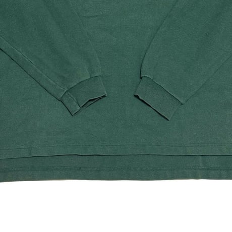 【USED】90's OLD GAP Classic Rugby Pullover Forest Green