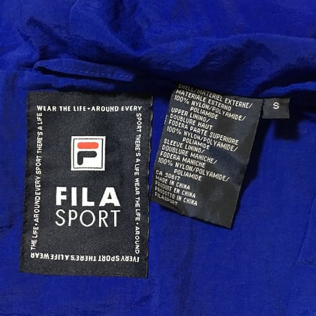 【USED】90'S FILA SPORTS ANOLAK