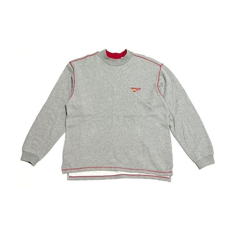 【USED】90'S REEBOK ONE POINT LOGO EMBROIDERY SWEATSHIRT
