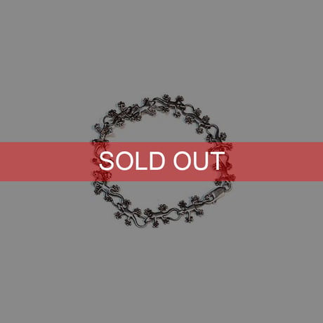 【USED】Vintage SILVER LIZARD BRACELET