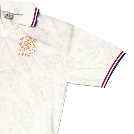 【USED】LOTTO 1994 NETHERLANDS AWAY SOCCER JERSEY