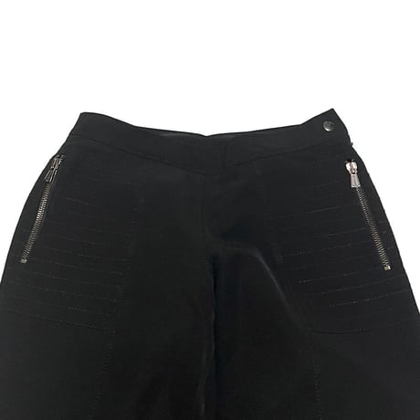 【USED】90's MOSCHINO CHEAP AND CHIC BIKER PANTS