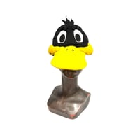 【USED】80's Warner Bros. Looney Tunes Daffy Duck Plush Cap
