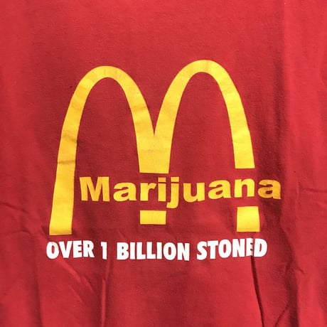 【USED】90'S MARIJUANA T-SHIRT