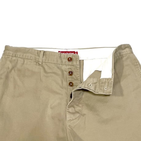 【USED】90'S SUPREME CHINO PANTS BEIGE