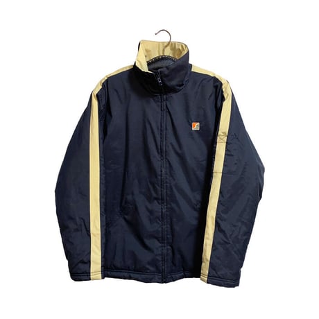 【USED】90'S-00'S STUSSY OUTDOOR PADDED NYLON JACKET BLACK