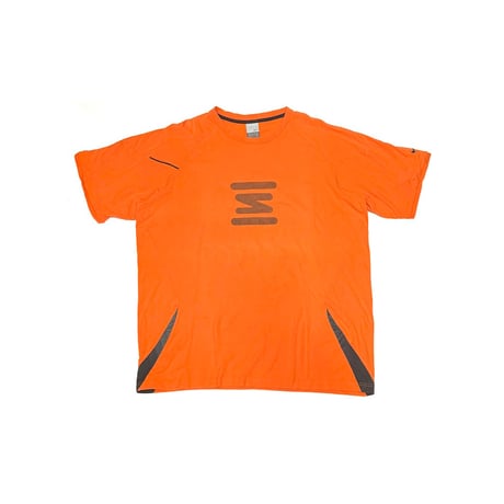 【USED】00's EURO NIKE SHOX TECHNICAL T-SHIRT ORANGE