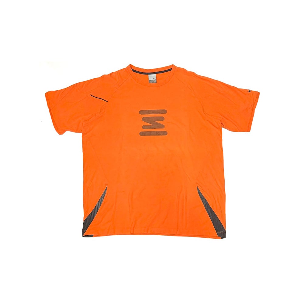 00s euro nike shox Tシャツ USED】00's EURO NIKE SHOX TECHNICAL T-SHIRT ORA
