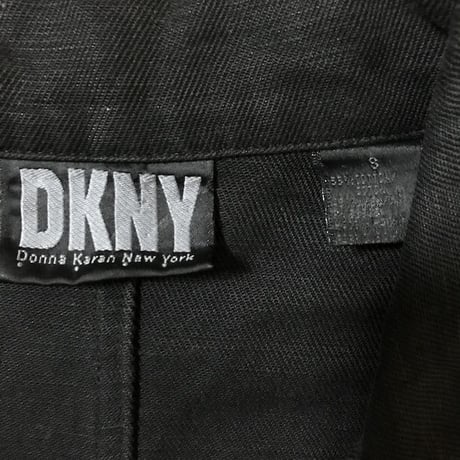 【USED】90'S DKNY COVERALL BLACK