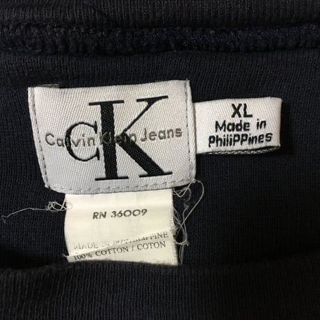 【USED】90'S CALVIN KLEIN JEANS SWEATSHIRT