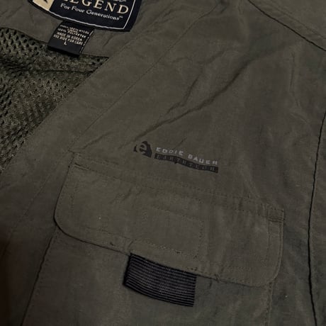 【USED】90's-00's Eddie Bauer LEGEND Wenatchee Travel Vest