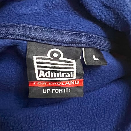 【USED】00'S Admiral ENGLAND CRICKET ECB  FLEECE TOP