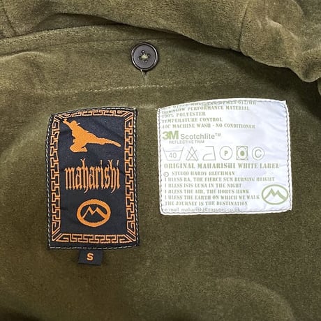 【DEAD STOCK】90'S MAHARISHI 3-WAY FISH TAIL HOODED COAT NAVY